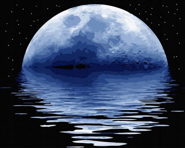 Tapyba pagal skaičius „La Luna“