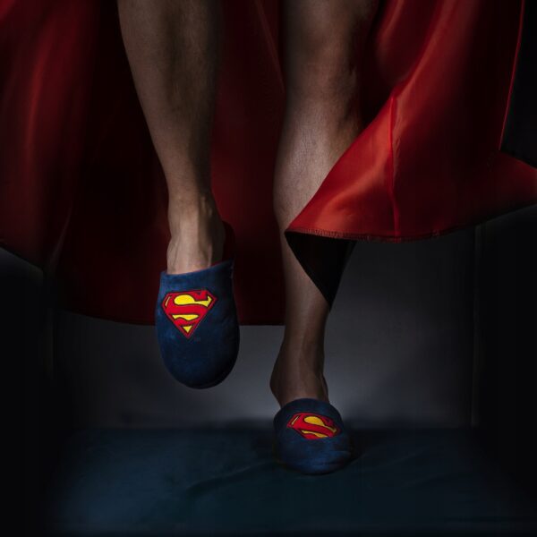 Vyriškos šlepetės „Superman“1